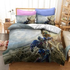 Transformers Duvet Cover Set 2/3 Pcs Bedding Set Pillowcase HD Printed T1
