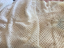 Hand crochet baby blankets x2
