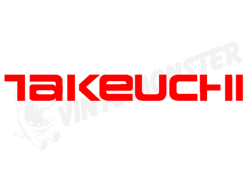 Takeuchi sticker digger - sticker,,