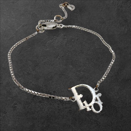 Dior bracelet logo box chain - box,