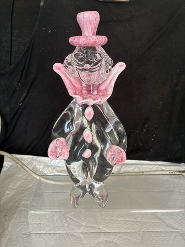 Very rare murano glass - glass, clown