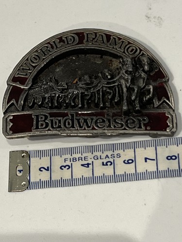 Vintage budweiser belt buckle - vintage,