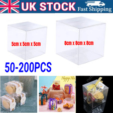 50-200 Clear Gift Favor Boxes