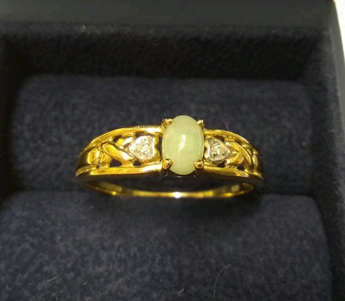 Jade and diamond - and, gold