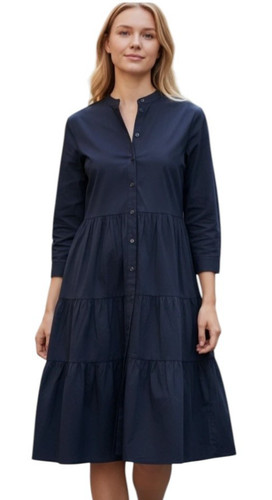 Cos navy blue shirt - navy,