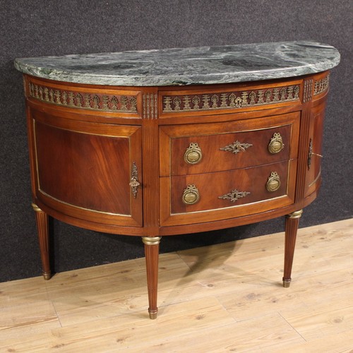 French half moon commode