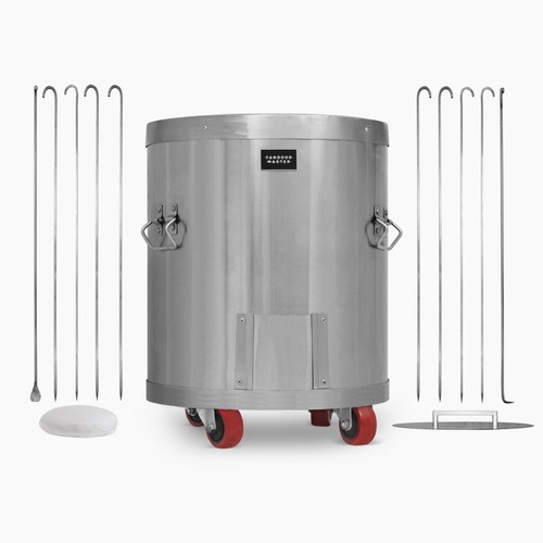 Extra large tandoor clay - tandoor, oven