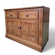 Ercol elm sideboard cabinet - ercol,