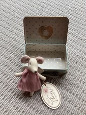Maileg Angel Mouse - Little Sister in Suitcase - NEW and NOW RETIRED