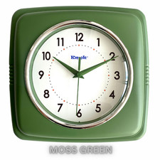 Kmok 23cm Retro Color Indoor Silent Wall Clock - 5 colors