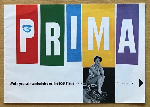 Nsu prima scooter 150cc - prima,