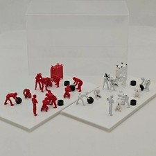 1/43 Scale F1 Racing Team Pit