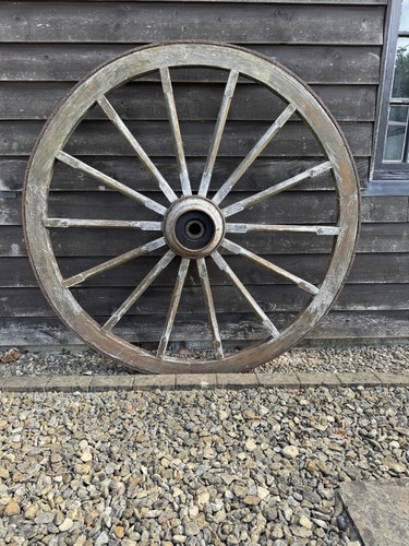 Pair large wooden wagon - large,