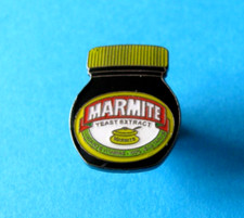 MARMITE Advertising Jar Pin Badge. Love it or Hate it !
