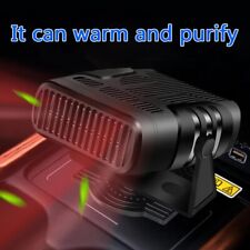 1200W Portable Electric Car Heater 12V Heating Fan Defogger Defroster Demister