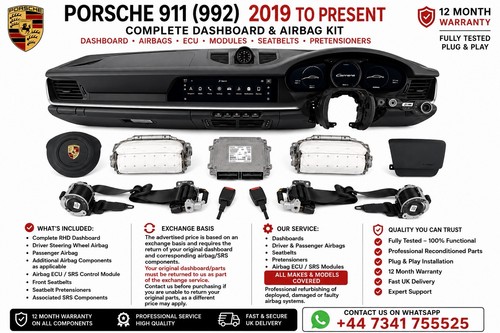 Porsche 911 992 - , dashboard