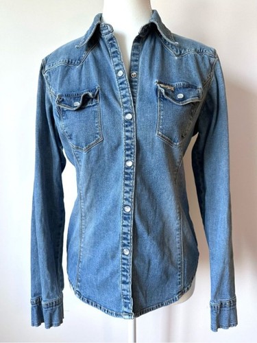 Vintage y2k levi jean shirt - vintage,