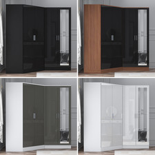 REFLECT Gloss 4 Door Wardrobe