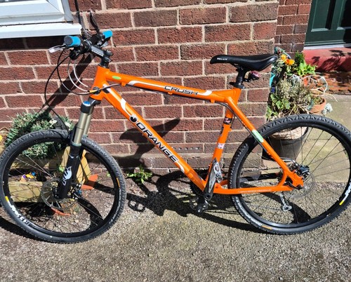 Orange crush mountain bike - orange,