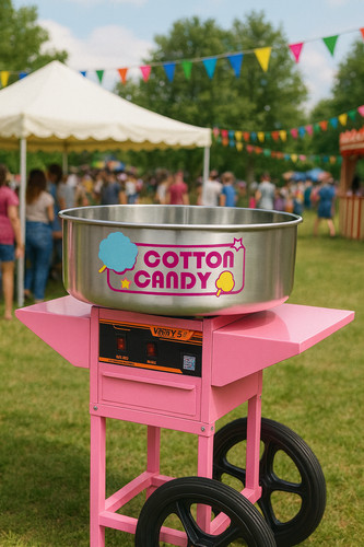 Commercial cotton candy maker - commercial,