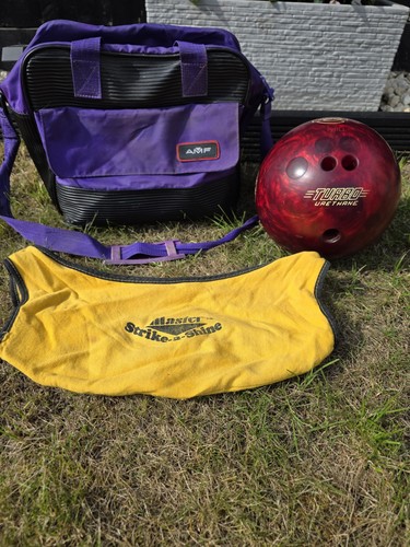 Amf bowling bag red turbo - a,
