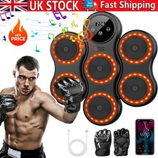 Smart Punching Boxing Electronic Music Machine Home Training Bluetooth With LED
