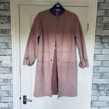 Zara Blush Pink Faux Suede