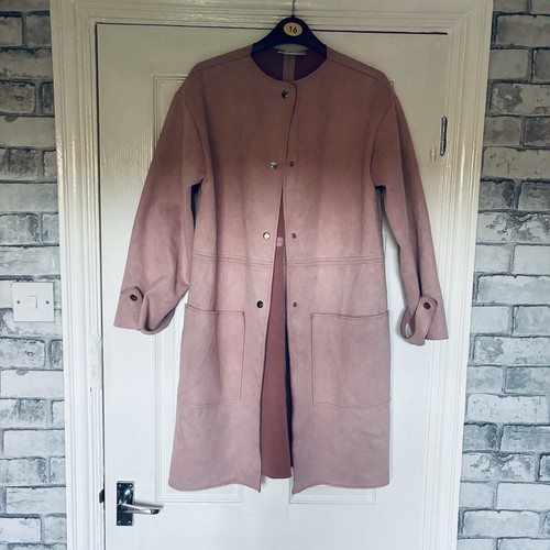 Zara blush pink faux - zara,
