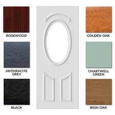 kenilworth 1  PVC Door Panel
