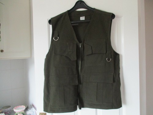 Moleskin fishing vest - moleskin,