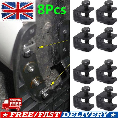 Universal mud flaps - 8x, splash