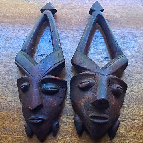 Pair african tribal people - pair,