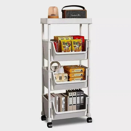 Storage trolley cart - trolley, on