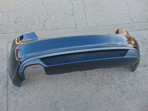 Audi black bumper 07 11 - bumper, 8t