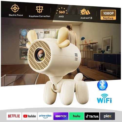 Smart mini projector 1080p - 4k,