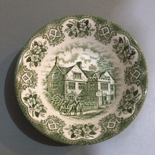 English Ironstone Tableware “ Old Inns Series “ Soup / Cereal Bowl