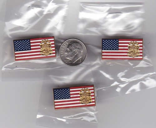Fbi badge american flag lapel - fbi,