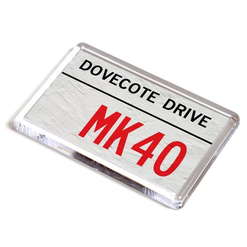 Fridge magnet dovecote drive - fridge,