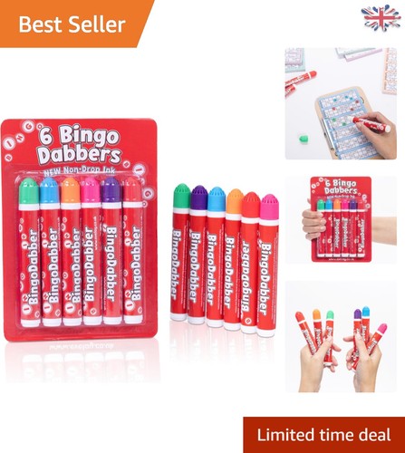 Colorful bingo dabbers set - set, of