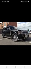 Range Rover Vogue supercharged Front Bull Bar Complete Set  Chrome