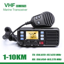RS-507M Marine Boat Mobile Radio Transceiver VHF Weather Channel GPS Receiver SS