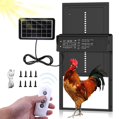 Automatic chicken coop door - automatic,
