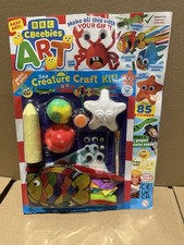 Cbeebies Art  Edition magazine 188 - Sea Creature Craft Set Rare Old Issue