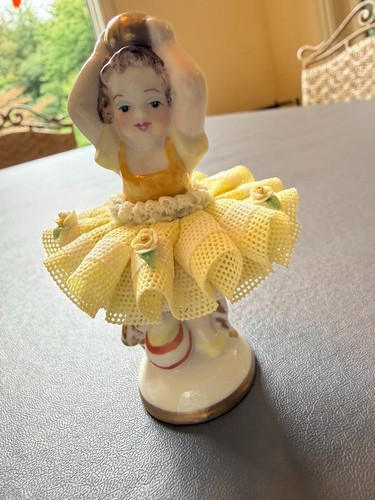 Irish dresden porcelain lace - irish,