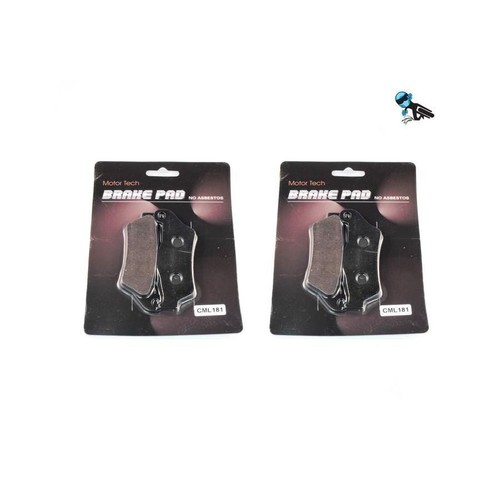 Front brake pads for yamaha - 2x,