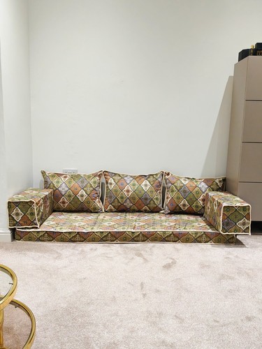 Moroccan floor sofa - moroccan, sofa,