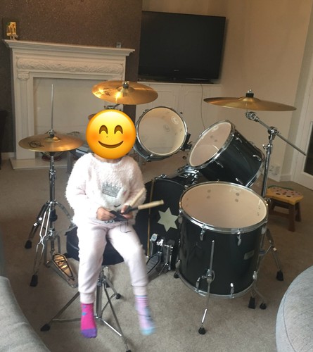 Pearl export drum kit - export,
