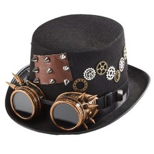 Gothic Steampunk Hat Top Hat