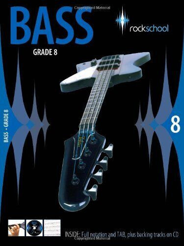 Rockschool bass grade music - grade, 8