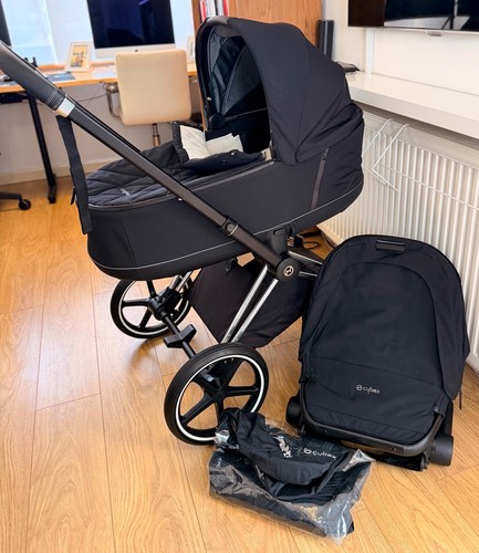 Prams and pushchairs - and,
